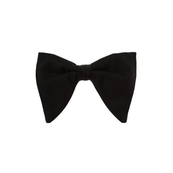 NWT GUCCI BLACK BOW TIE 100% Authentic Men’s - Picture 1 of 7